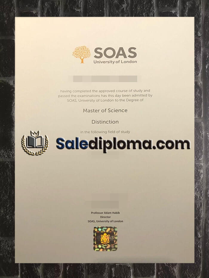 purchase fake SOAS University of London diploma