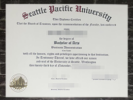 purchase fake Seattle Pacific University degree