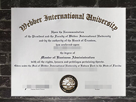 Read more about the article Where to make fake Webber International University degree?