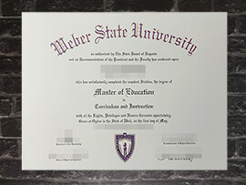 purchase fake Weber State University degree